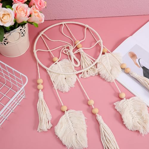Boho Crib Mobile Handmade Neutral Nursery Decor