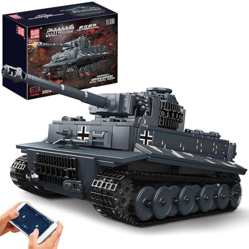 Mould King MOC Tiger Tank Building Blocks Toy 800 Pieces