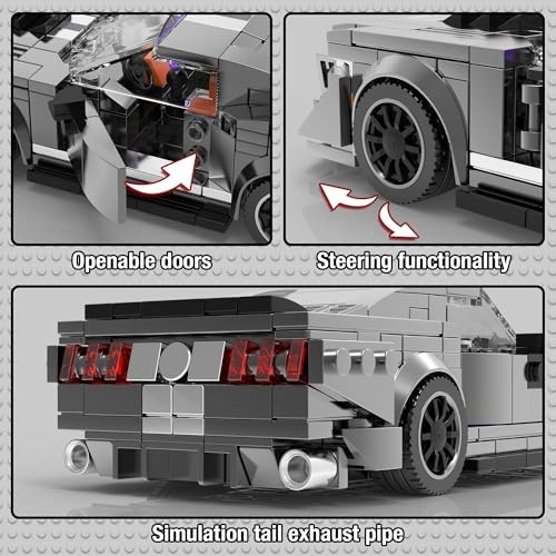HIGH GODO Super Sports Car Building Set 476 Pieces