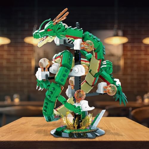 JMBricklayer Dragon Building Set for Adults 70134