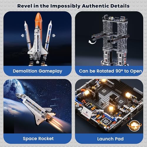 Super Space Shuttle Building Blocks Set 2226 Pieces