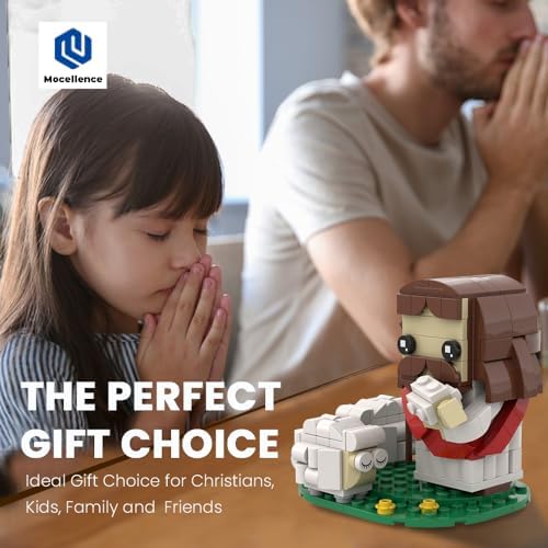 Mocellence Jesus Building Set for Kids Ages 6 and Up