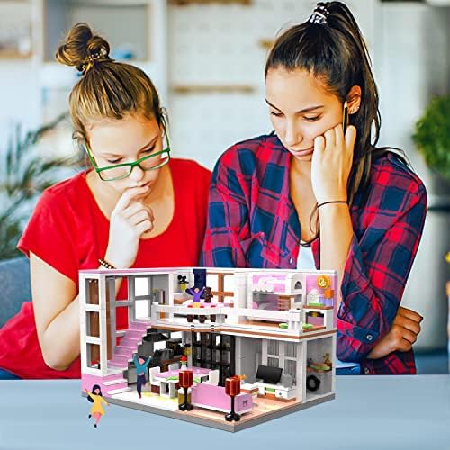 PinkBee Friends Duplex Apartment Building Set 1221 PCS