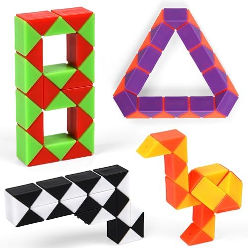 35 Pack Magic Snake Cube Toy for Kids and Adults