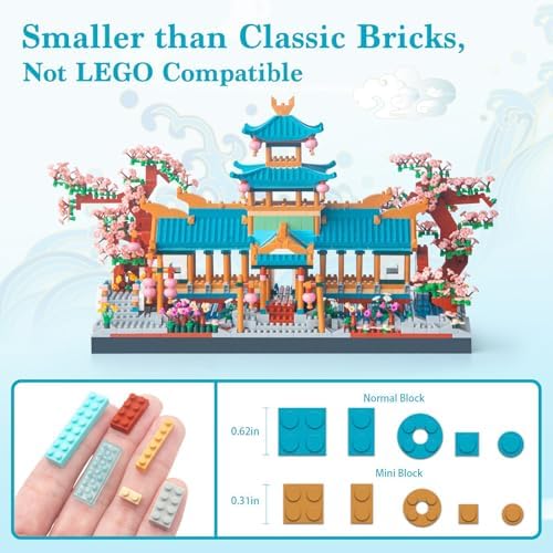 Finger Rock Cherry Blossom Bonsai Building Set