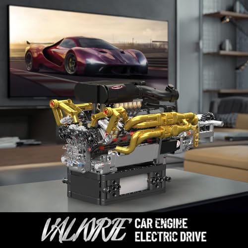 Mould King V12 Engine Kit for Building and STEM Learning