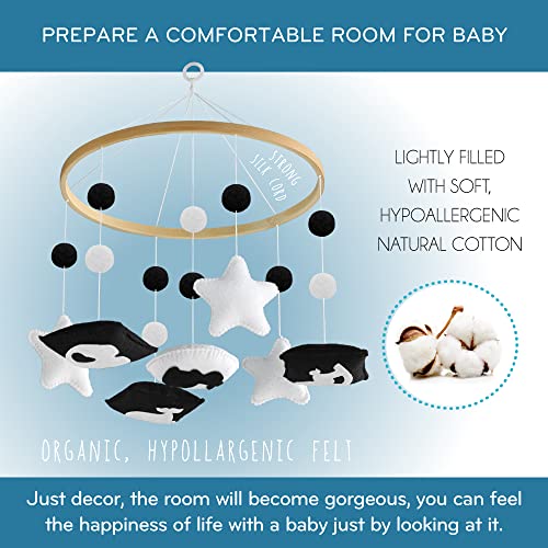 EverLove Montessori Mobile Baby Crib Decor