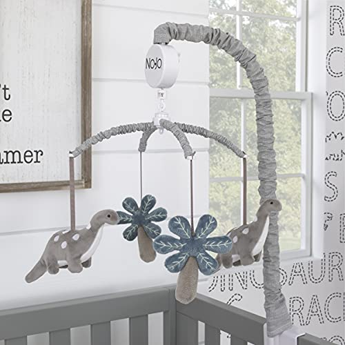 NoJo Baby-Saurus Musical Mobile with Dinosaur and Palm Tree
