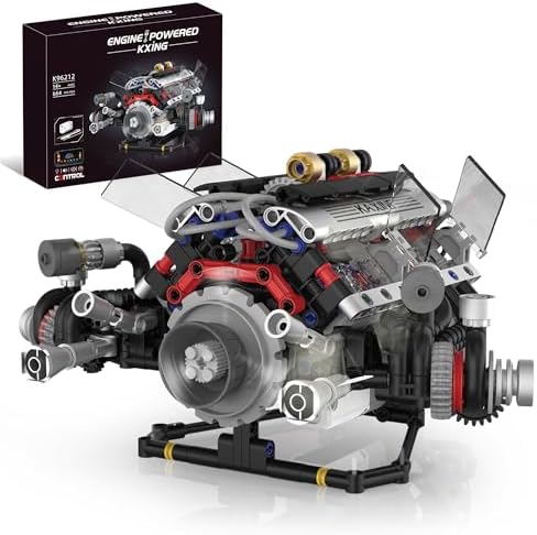 V8 Engine Building Set with APP Control