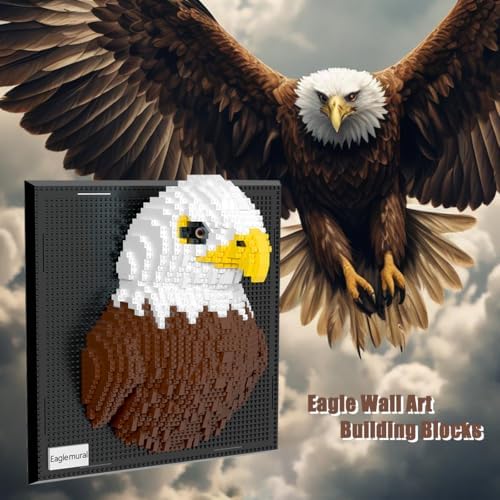 Eagle Building Blocks Set 1924 Pieces Wall Art
