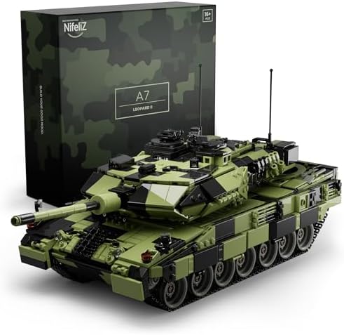 Nifeliz Leopard II A7 Tank Building Set