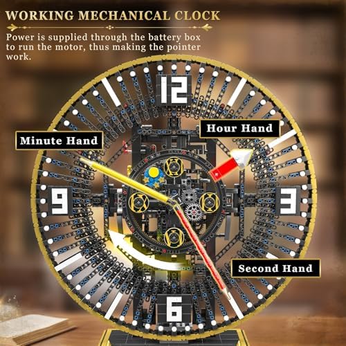 Mould King Cyberpunk Grand Clock Building Blocks Set