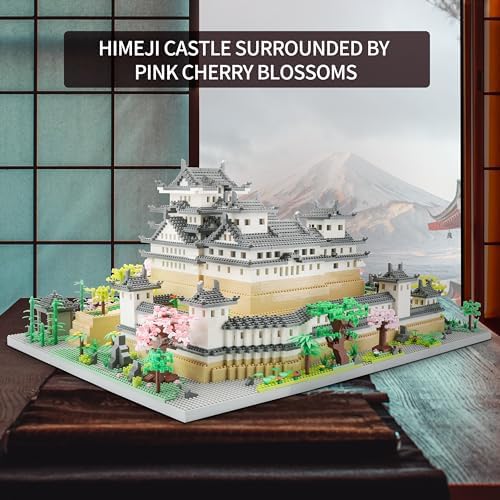 Japan Himeji Castle Micro Building Block Model Kit for Adults