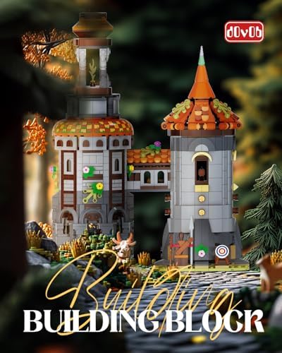 dOvOb Medieval Watchtower Building Blocks Set - 1326PCS