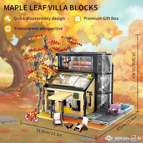 Oichy Villa Building Blocks Set 3 Levels
