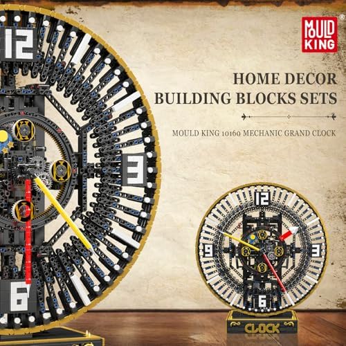 Mould King Cyberpunk Grand Clock Building Blocks Set