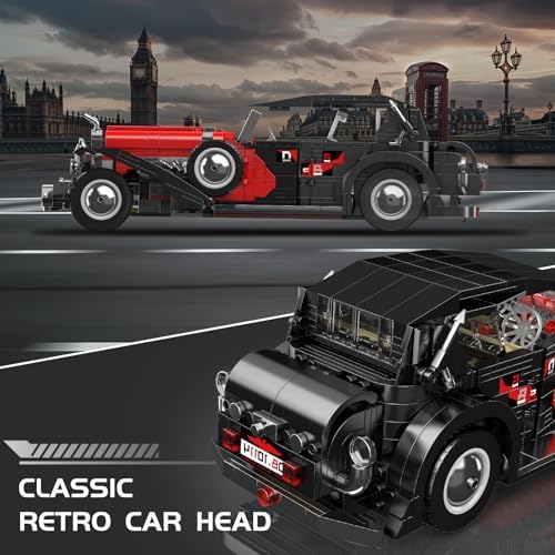 Mould King 10114 Classic Car Building Blocks Set