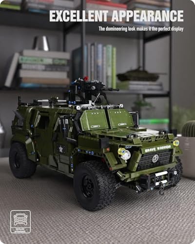 Nifeliz Military Car Building Kit 3175 Pieces