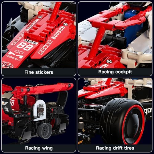 Mould King RC Car Building Kit for Boys and Adults