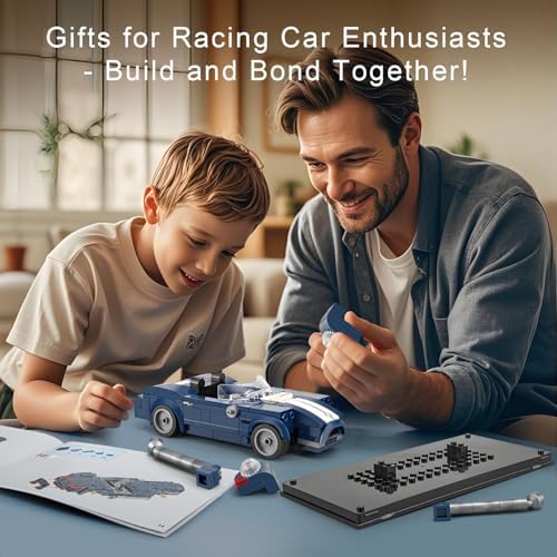 High GODO Sports Car Building Set Classic Racing Collectible