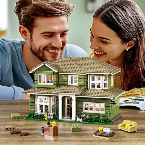 Modern House Building Set for Fans and Adults 1176 PCS