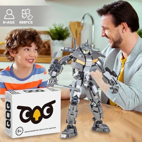 Mech Robot Building Blocks Set for Adults 698 Pieces