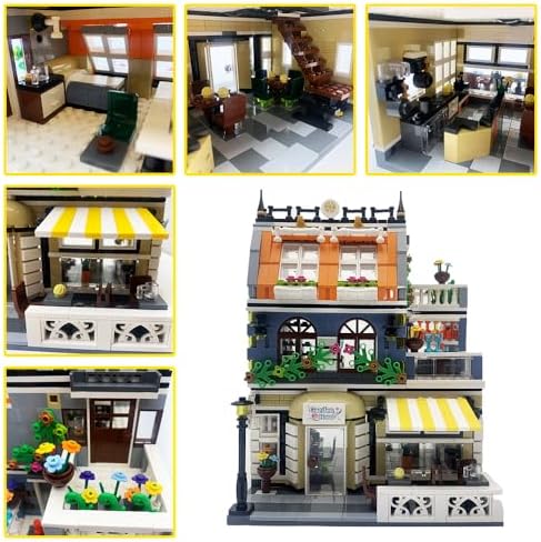 ENJBRICK Garden Hotel Building Kit 1316 PCS