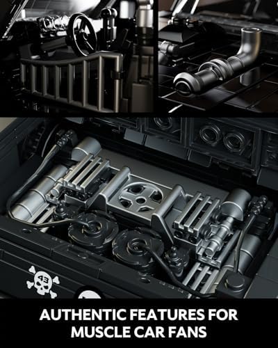 Nifeliz Mini HOONIKEN Muscle Car Building Set