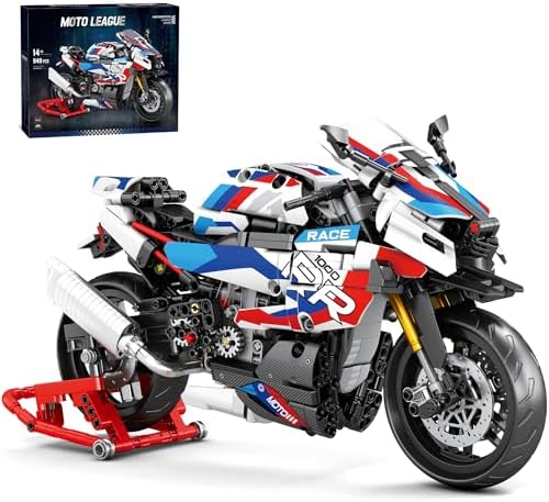 Loyratche Motorcycle Building Blocks Set 949 Pieces
