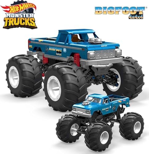 MEGA Hot Wheels Bigfoot Monster Truck Building Set