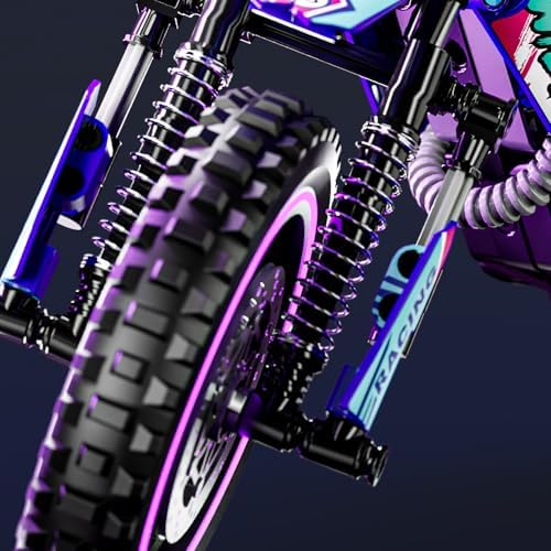 Mesiondy 476PCS Realistic Motorcycle Building Set for Adults Kids