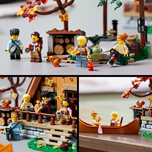 LEGO Ideas A-Frame Cabin 21338 Collectible Set
