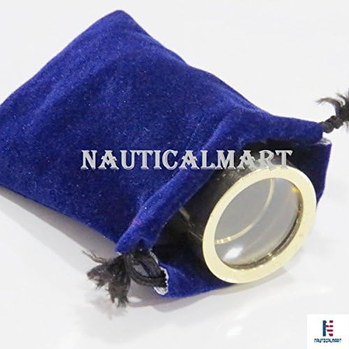 Full Brass Handheld Telescope Pirate Spy Glass Gift