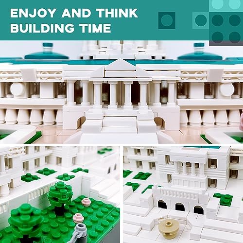 ArtorBricks United States Capitol Building Model Kit 1074 Pieces