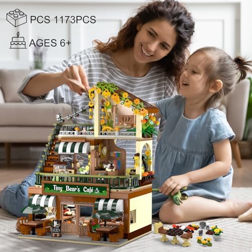 Insoon City Coffee House Building Set with Light