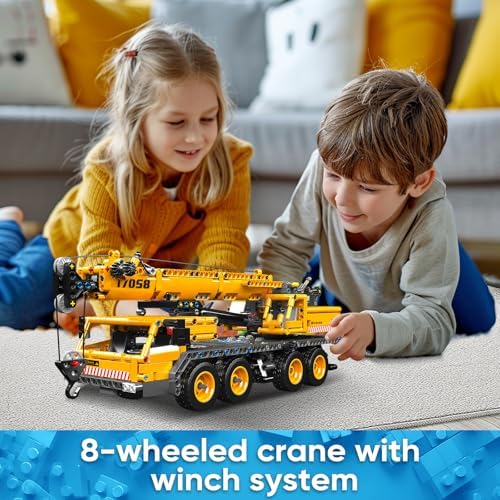 Mould King 17058 Crane Building Blocks Kit 997 Pieces