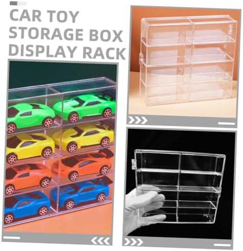 Car Model Display Case Action Figure Showcase Stand