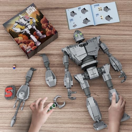 Iron Robot Building Set for Kids 8 883PCS