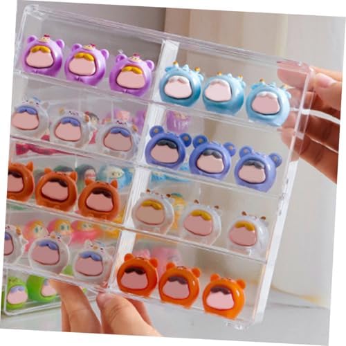 Acrylic Car Model Display Case 8 Compartment Storage Stand