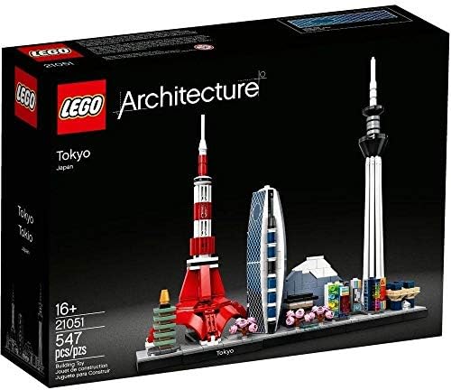 LEGO Architecture Tokyo Building Set 547 Pieces