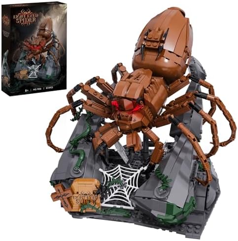 Harry Spider Building Set 875PCS for Adults and Kids