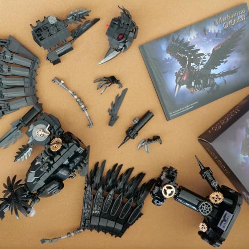 Magic Raven Building Set 1018 PCS STEM Toy for Anime Fans