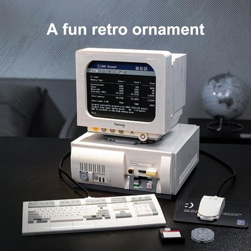 BRICKKK Retro Computer Building Set for Adults