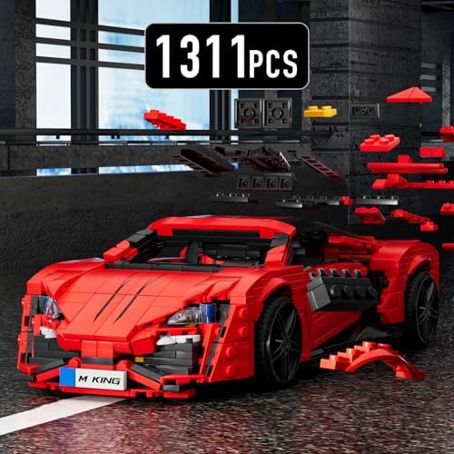 Mould King 10117 MOC Sports Car 1311 Pieces