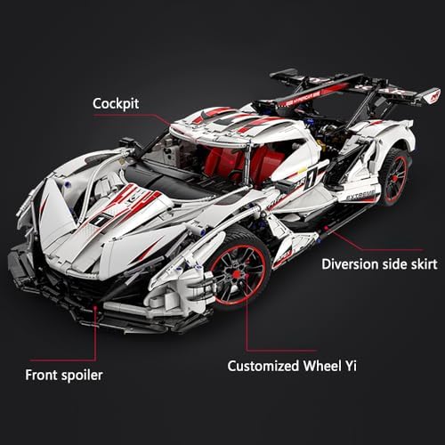 CaDA Master Apollo IE Building Brick Set 18 Sports Car