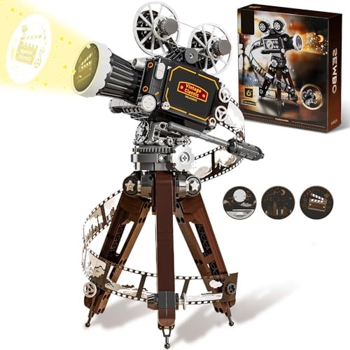 3 in 1 Retro Camera Building Set for Adults