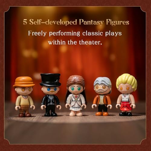 Pantasy Vintage European Grand Theater Building Set