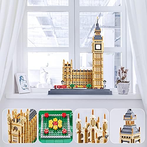 Micro Building Blocks Big Ben London 6473 Piece Set