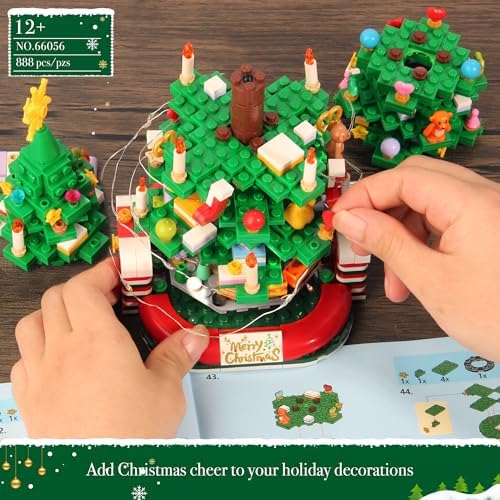 BLIFToi Christmas Tree Building Set Deep Green