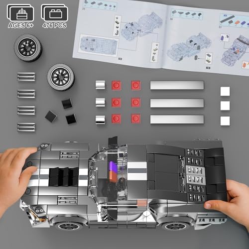 HIGH GODO Super Sports Car Building Set 476 Pieces
